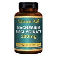 Nature Ave  Magnesium Bisglycinate 200mg  60 Caps